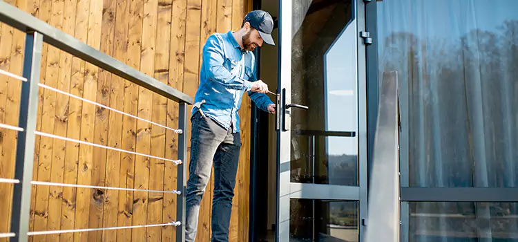 Patio Screen Door Installation Center Point