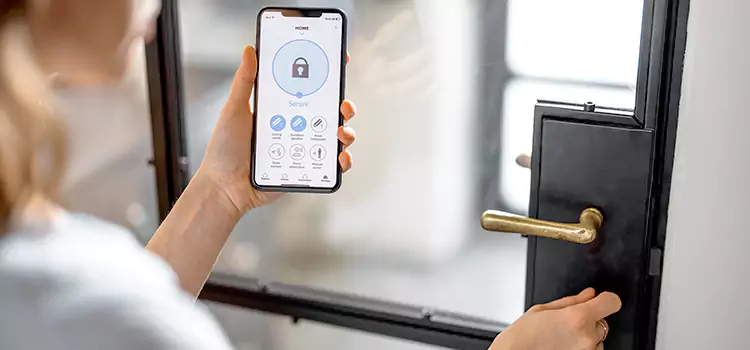 Fingerprint Door Lock Installation Center Point